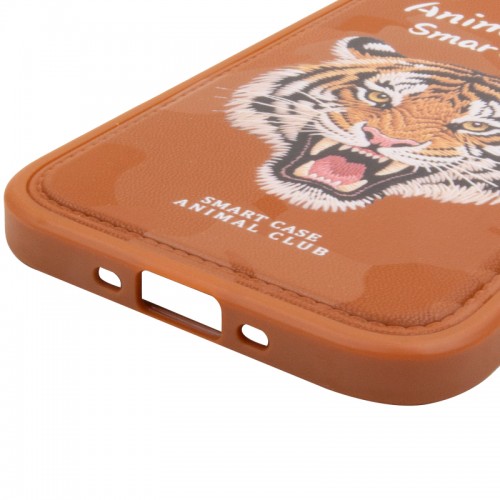 TPU+PC чохол Animal Club для Apple iPhone 17 Air (6.5") Chocolate Brown