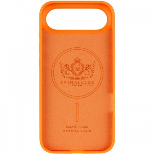 TPU+PC чохол Animal Club для Apple iPhone 17 Air (6.5") Hermes Orange