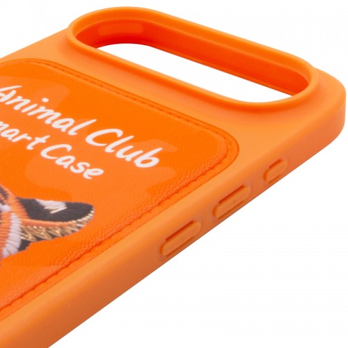 TPU+PC чохол Animal Club для Apple iPhone 17 Air (6.5") Hermes Orange