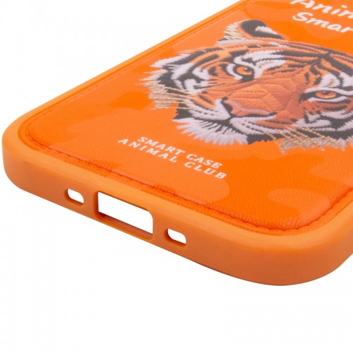 TPU+PC чохол Animal Club для Apple iPhone 17 Air (6.5") Hermes Orange