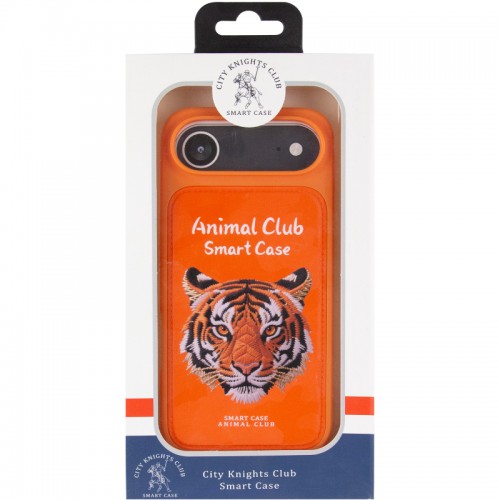 TPU+PC чохол Animal Club для Apple iPhone 17 Air (6.5") Hermes Orange