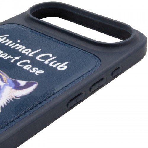 TPU+PC чохол Animal Club для Apple iPhone 17 Air (6.5") Royal Blue