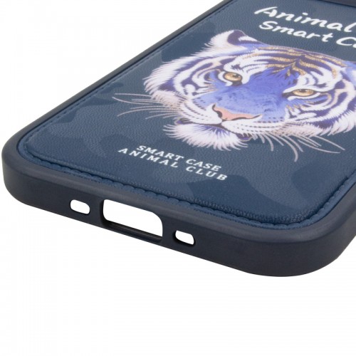 TPU+PC чохол Animal Club для Apple iPhone 17 Air (6.5") Royal Blue