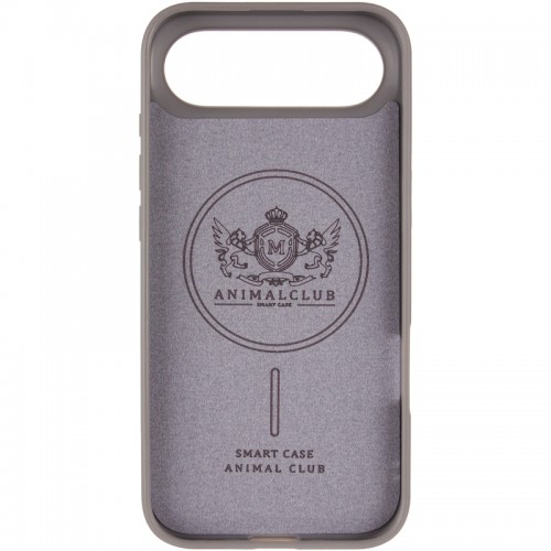 TPU+PC чохол Animal Club для Apple iPhone 17 Air (6.5") Titanium Gray