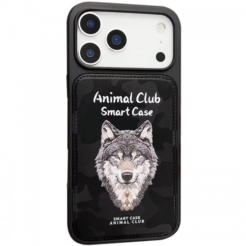 Чехол TPU+PC Animal Club для Apple iPhone 17 Pro Max (6,9") Черный