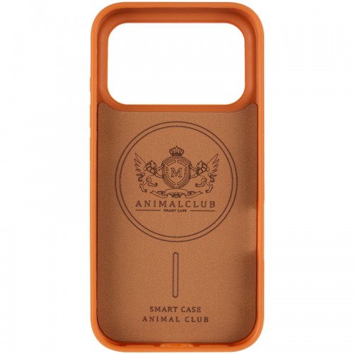 TPU+PC чохол Animal Club для Apple iPhone 17 Pro Max (6.9") Chocolate Brown