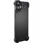 Чехол Minimalist Metal Bumper для Apple iPhone 17 (6,3") Черный