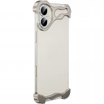 Чехол Minimalist Metal Bumper для Apple iPhone 17 (6,3") Титаново-серый