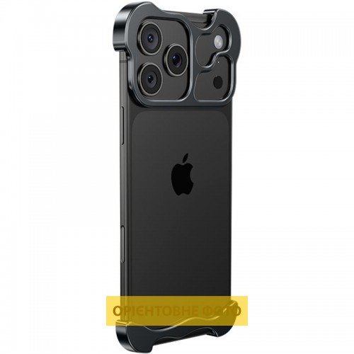 Чехол Minimalist Metal Bumper для Apple iPhone 17 Air (6.5") Black
