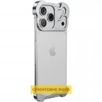 Чехол Minimalist Metal Bumper для Apple iPhone 17 Air (6,5") Silver