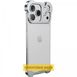 Чехол Minimalist Metal Bumper для Apple iPhone 17 Air (6,5") Silver