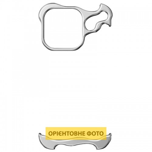 Чехол Minimalist Metal Bumper для Apple iPhone 17 Air (6,5") Silver