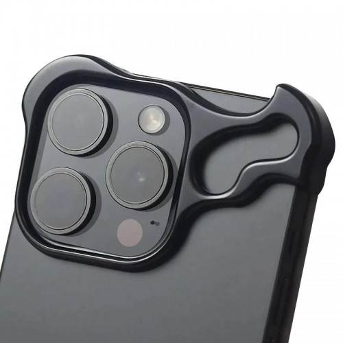 Чехол Minimalist Metal Bumper для Apple iPhone 17 Pro Max (6.9") Black