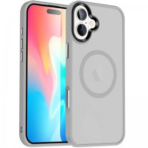 Чехол Ummi Colorful с MagSafe для Apple iPhone 17 (6.3") Серый / Grey
