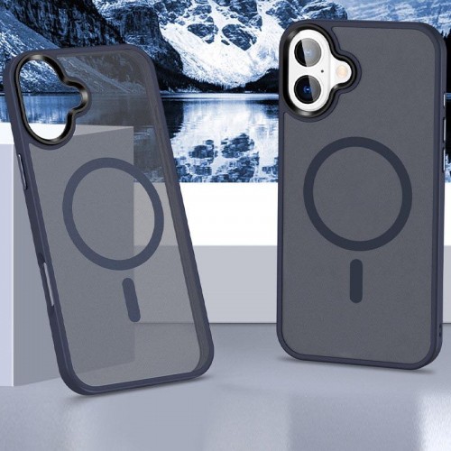 Чохол Ummi Colorful with MagSafe для Apple iPhone 17 (6.3") Синій / Navy Blue