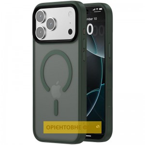 Чехол Ummi Colorful с MagSafe для Apple iPhone 17 Air (6.5") Зеленый / Dark Green