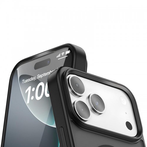 Чохол Ummi Colorful with MagSafe для Apple iPhone 17 Pro (6.3") Чорний / Black