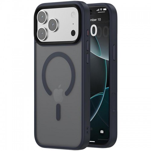 Чохол Ummi Colorful with MagSafe для Apple iPhone 17 Pro Max (6.9") Синій / Navy Blue