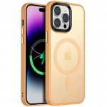 Чехол Ummi Colorful с MagSafe для Apple iPhone 12 Pro / 12 (6.1") Персиковый / Orange