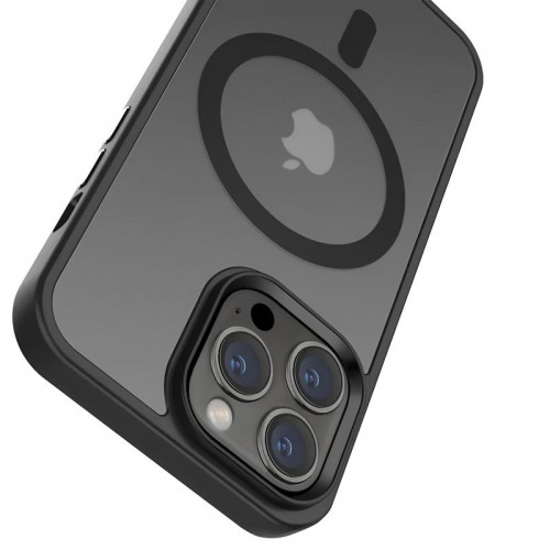 Чохол Ummi Colorful with MagSafe для Apple iPhone 12 Pro Max (6.7") Чорний / Black