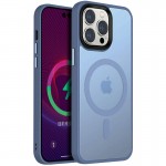 Чохол Ummi Colorful with MagSafe для Apple iPhone 13 Pro (6.1") Блакитний / Sierra Blue