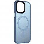 Чохол Ummi Colorful with MagSafe для Apple iPhone 14 (6.1") Блакитний / Sierra Blue