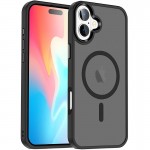 Чехол Ummi Colorful с MagSafe для Apple iPhone 16 (6.1") Чёрный / Black