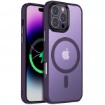 Чохол Ummi Colorful with MagSafe для Apple iPhone 16 Pro (6.3") Темно-фіолетовий / Dark Purple