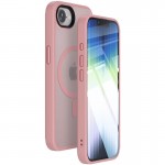 Чехол Ummi Colorful с MagSafe для Apple iPhone 16e (6.1") Розовый / Pink