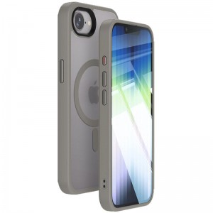 Чохол Ummi Colorful with MagSafe для Apple iPhone 16e (6.1") Сірий / Grey