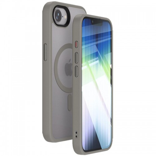 Чехол Ummi Colorful с MagSafe для Apple iPhone 16e (6.1") Серый / Grey