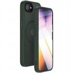 Чохол Ummi Colorful with MagSafe для Apple iPhone 16e (6.1") Зелений / Dark Green
