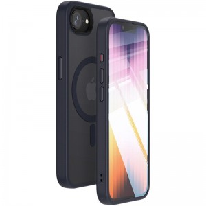 Чехол Ummi Colorful с MagSafe для Apple iPhone 16e (6.1") Синий / Navy Blue