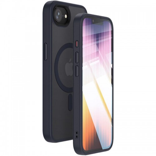 Чехол Ummi Colorful с MagSafe для Apple iPhone 16e (6.1") Синий / Navy Blue