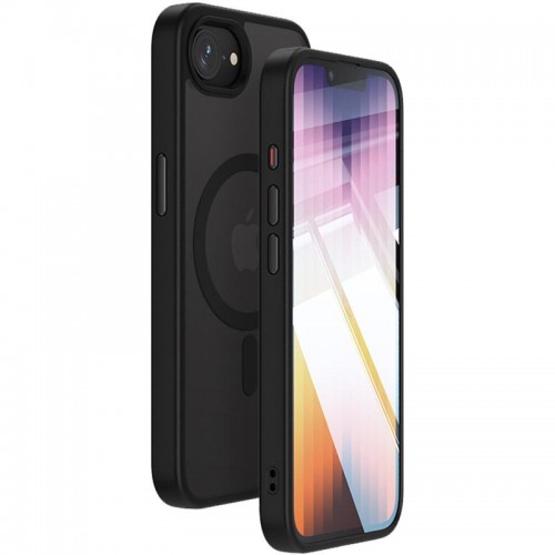 Чохол Ummi Colorful with MagSafe для Apple iPhone 16e (6.1") Чорний / Black