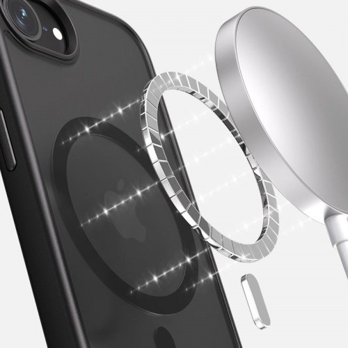 Чохол Ummi Colorful with MagSafe для Apple iPhone 16e (6.1") Чорний / Black