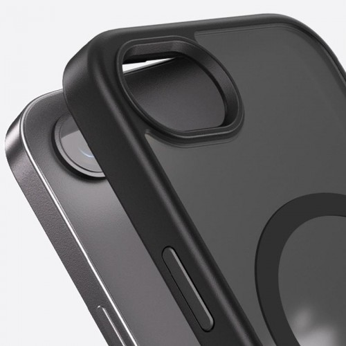 Чохол Ummi Colorful with MagSafe для Apple iPhone 16e (6.1") Чорний / Black