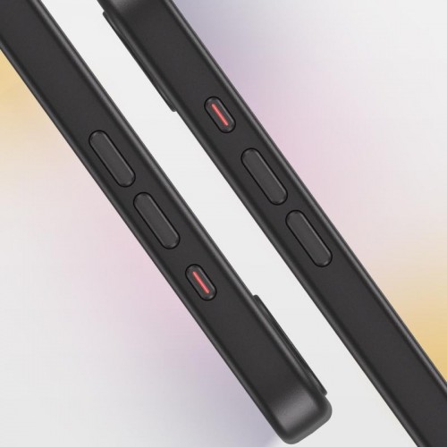 Чохол Ummi Colorful with MagSafe для Apple iPhone 16e (6.1") Чорний / Black