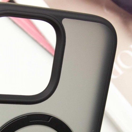 Чехол Ummi Colorful с MagSafe HQ Ring для Apple iPhone 14 Pro (6.1") Чёрный