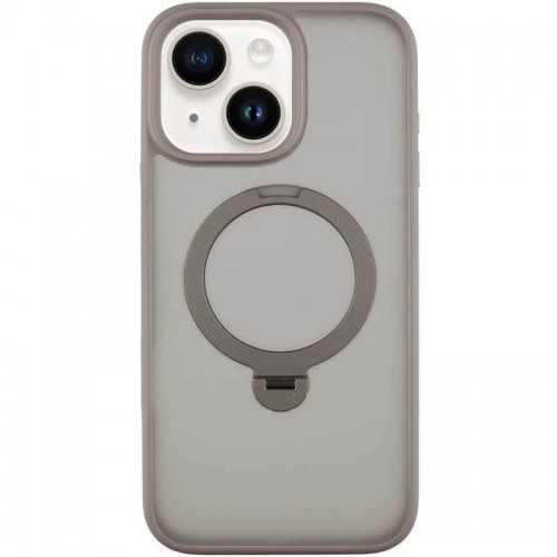 Чохол Ummi Colorful with MagSafe HQ Ring для Apple iPhone 15 (6.1") Grey