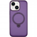 Чехол Ummi Colorful с MagSafe HQ Ring для Apple iPhone 15 (6.1") фиолетовый