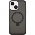 Чехол Ummi Colorful с MagSafe HQ Ring для Apple iPhone 15 (6.1") Черный