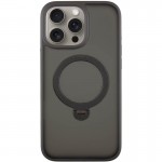 Чехол Ummi Colorful with MagSafe HQ Ring для Apple iPhone 15 Pro (6.1") Черный