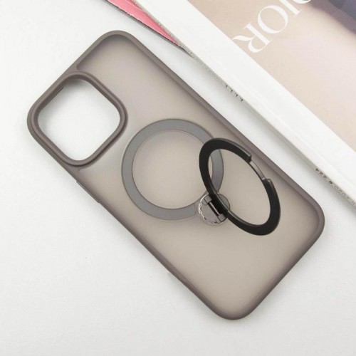 Чохол Ummi Colorful with MagSafe HQ Ring для Apple iPhone 15 Pro (6.1") Grey