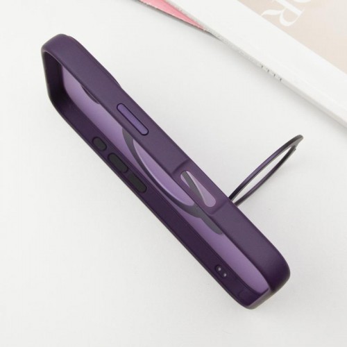 Чехол Ummi Colorful с MagSafe HQ Ring для Apple iPhone 16 (6.1") Фиолетовый