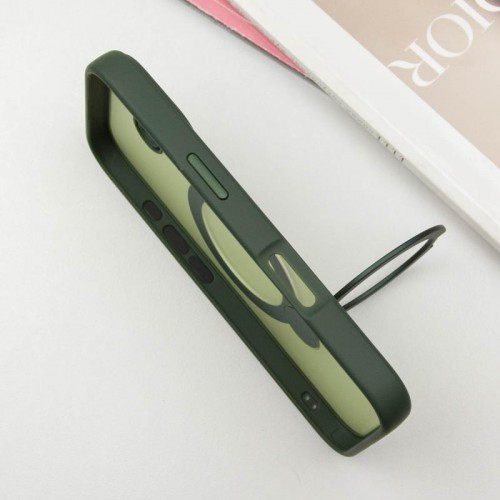 Чехол Ummi Colorful с MagSafe HQ Ring для Apple iPhone 16 (6.1") Зеленый