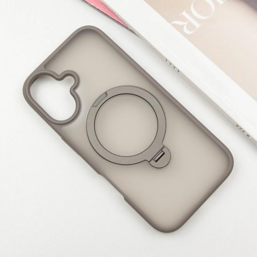 Чохол Ummi Colorful with MagSafe HQ Ring для Apple iPhone 16 (6.1") Grey