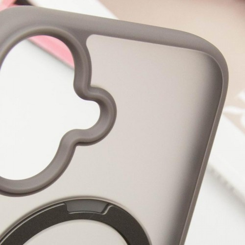 Чохол Ummi Colorful with MagSafe HQ Ring для Apple iPhone 16 (6.1") Grey