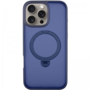 Чохол Ummi Colorful with MagSafe HQ Ring для Apple iPhone 16 Pro (6.3") Dark Blue