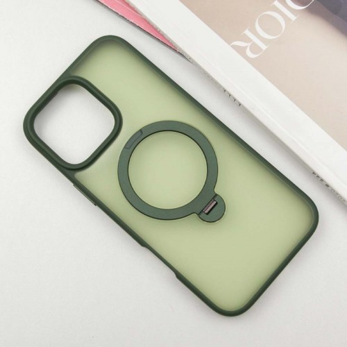 Чохол Ummi Colorful with MagSafe HQ Ring для Apple iPhone 16 Pro Max (6.9") Green